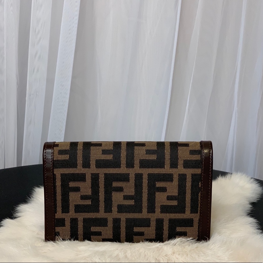 FENDI Zucca Continental Wallet (Tobacco) - Picture 2 of 9